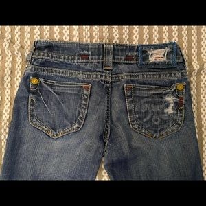 MEK Cape Town bootcut denim